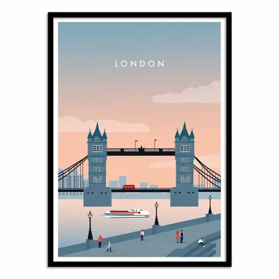 Affiches - Affiche - London - Katinka Reinke - WALL EDITIONS
