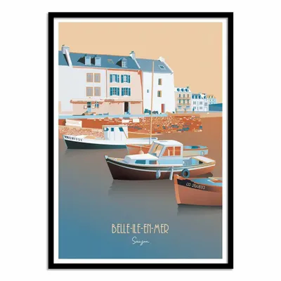 Affiches - Affiche - Belle-Ile-en-mer - Artmoric - WALL EDITIONS