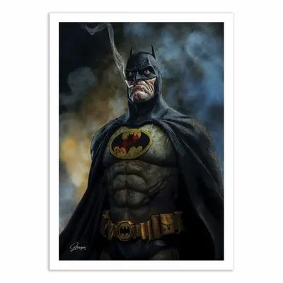 Poster - Art-Poster - Where is Batman - Alexandre Granger - WALL EDITIONS