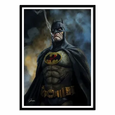 Poster - Art-Poster - Where is Batman - Alexandre Granger - WALL EDITIONS