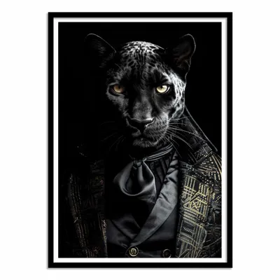 Affiches - Affiche - Black Panther Wild Suits - Philippe Hugonnard - WALL EDITIONS