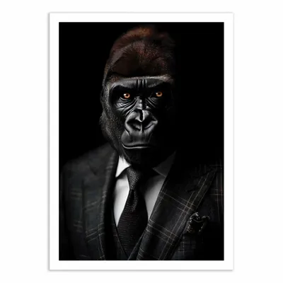 Affiches - Affiche - Gorilla Wild Suits - Philippe Hugonnard - WALL EDITIONS