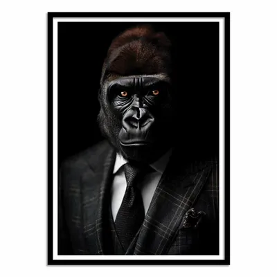 Affiches - Affiche - Gorilla Wild Suits - Philippe Hugonnard - WALL EDITIONS