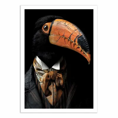 Affiches - Affiche - Toucan Wild Suits - Philippe Hugonnard - WALL EDITIONS