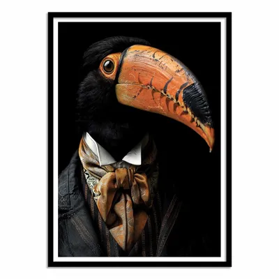 Affiches - Affiche - Toucan Wild Suits - Philippe Hugonnard - WALL EDITIONS