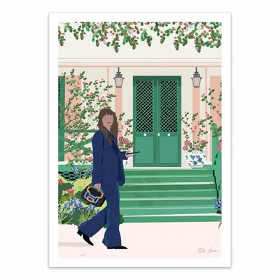 Poster - Art-Poster - Giverny - LPX Illustration - WALL EDITIONS