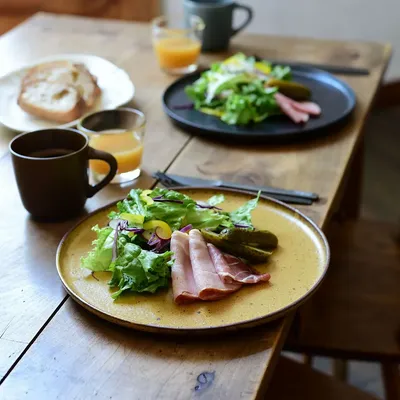 Everyday plates - Jupiter - plate and  bowl - MARUMITSU POTERIE