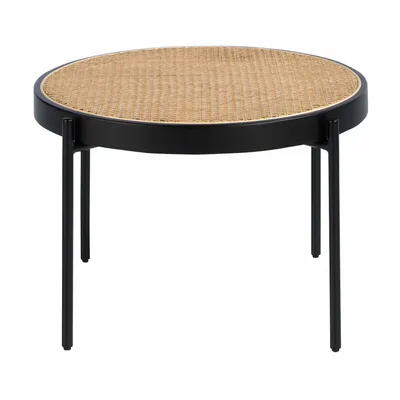 Coffee tables - Round rattan coffee table - ANGEL CERDÁ