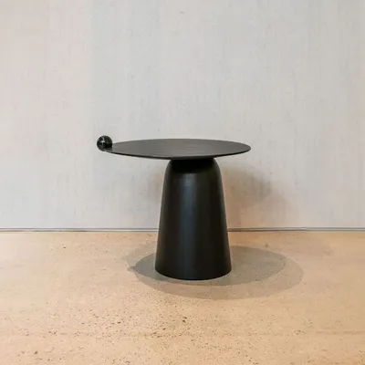 Autres tables  - MZM Ball Pin Table L - Noir - MUZEUM