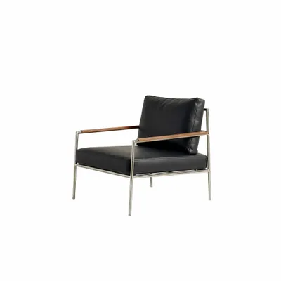 Lounge chairs - MZM Lounge Chair 20 002 - Black - MUZEUM