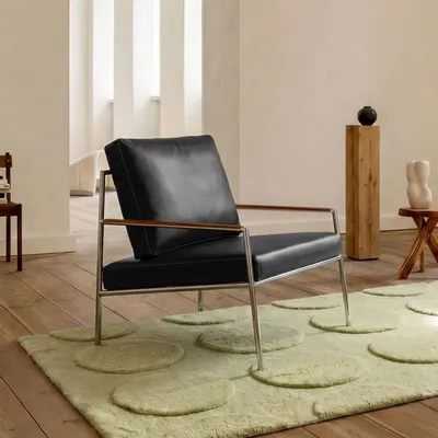 Lounge chairs - MZM Lounge Chair 20 002 - Black - MUZEUM