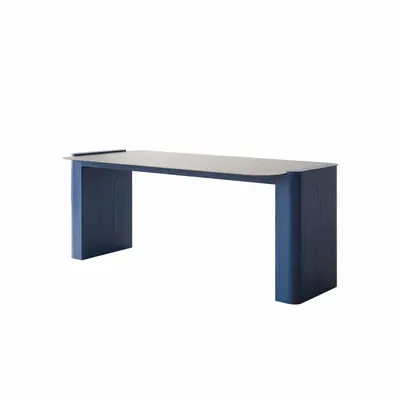 Dining Tables - MZM Steel Deck Large - Sky - MUZEUM