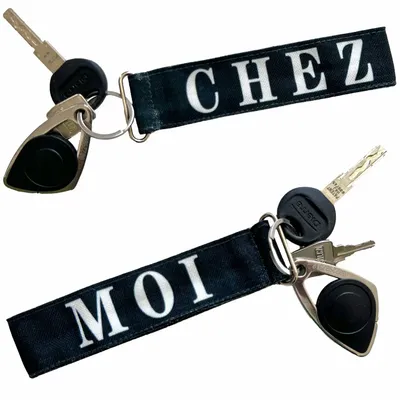 Leather goods - Paris Words Keychains : Words to Carry Everywhere - MARON BOUILLIE