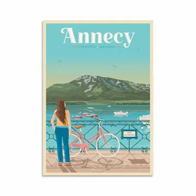 Card shop - Art-Card - Art-Card - Annecy - Olahoop Travel Art Cards - WALL EDITIONS