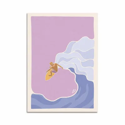 Carterie - Carte d'art - Flying Surf - Art Rider - WALL EDITIONS