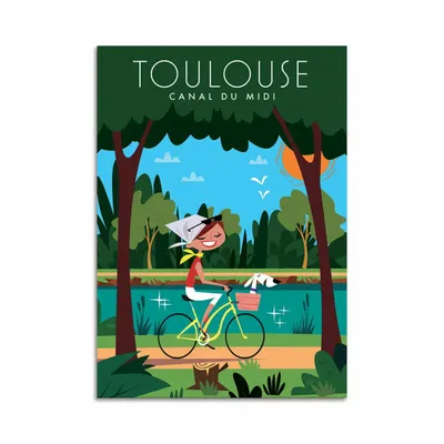 Carterie - Carte 10,5 x 14,8 cm - Toulouse - Gary Godel - WALL EDITIONS