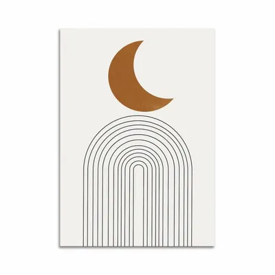 Carterie - Carte d'art - Moon - Miuus Studio - WALL EDITIONS