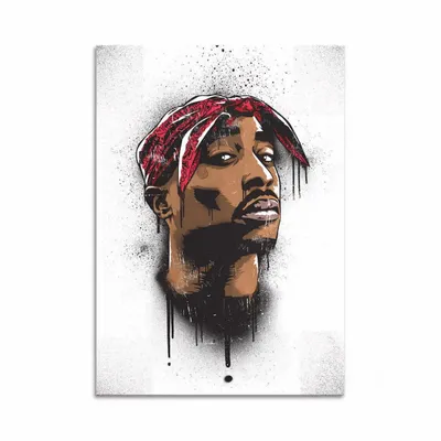 Carterie - Carte 10,5 x 14,8 cm - Tupac - Bokkaboom - WALL EDITIONS