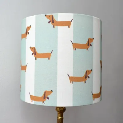 Lampes de table - Abat-jour imprimé chien - CHATEAU TALES