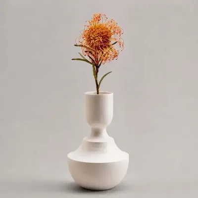 Vases - Mini Vase & Candle Holder in white porcelain - Mini 0.3 - CALLIGRAMME