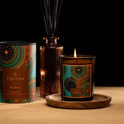 Bougies - Bougie artisanale parfumée - Maråma - TIBATIKA
