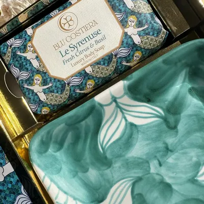 Soaps - Le Syrenuse Body Soap Box - BLU COSTIERA