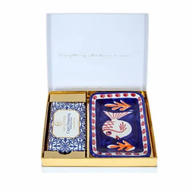 Savons - Coffret cadeau Classic White - BLU COSTIERA