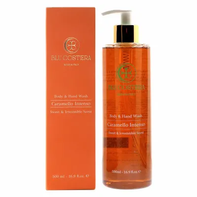 Soaps - Intense Caramel Body & Hand Wash - BLU COSTIERA