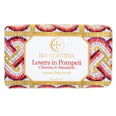 Savons - Savon gommant corps Lovers in Pompei Chinotto - BLU COSTIERA