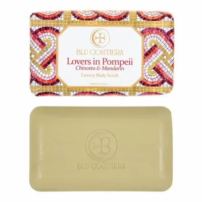 Savons - Savon gommant corps Lovers in Pompei Chinotto - BLU COSTIERA