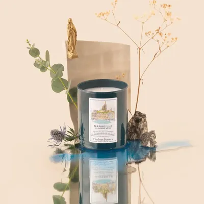 Candles - Ombres Portées Parfumeur scented candle La Bonne Mère Marseille - OMBRES PORTÉES PARFUMEUR
