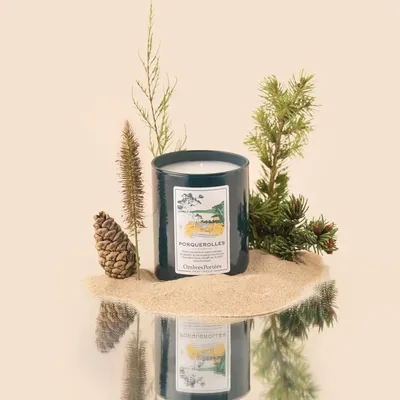 Candles - Ombres Portées Parfumeur scented candle Porquerolles - OMBRES PORTÉES PARFUMEUR