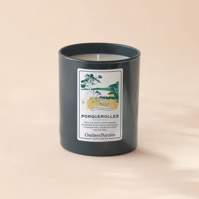Candles - Ombres Portées Parfumeur scented candle Porquerolles - OMBRES PORTÉES PARFUMEUR