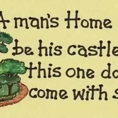 Panels - A Man's Home Is His Castle - SOMETHING DIFFERENT WHOLESALE EUROPE BV