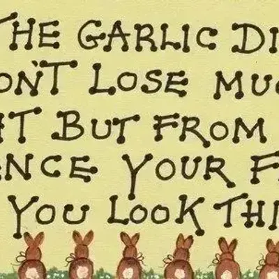Panels - Try The Garlic Diet... - SOMETHING DIFFERENT WHOLESALE EUROPE BV