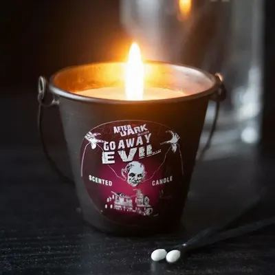 Candles - Go Away Evil Candle Bucket - SOMETHING DIFFERENT WHOLESALE EUROPE BV