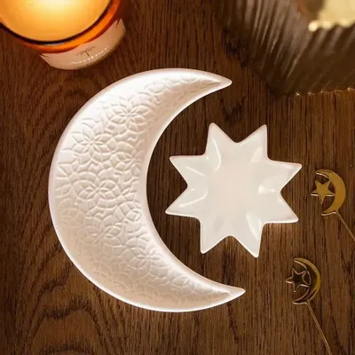 Jewelry - Crescent Moon and Star Trinket Dishes - SOMETHING DIFFERENT WHOLESALE EUROPE BV