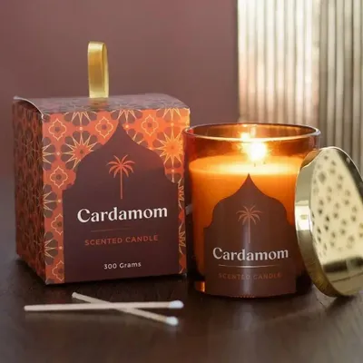 Candles - Arabian Nights Cardamom Scented Candle - SOMETHING DIFFERENT WHOLESALE EUROPE BV