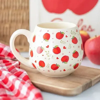 Tasses et mugs - Mug rond à motif pomme - SOMETHING DIFFERENT WHOLESALE EUROPE BV