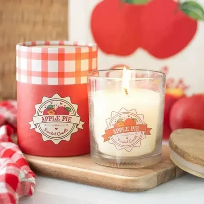 Candles - Apple Pie Scented Candle - SOMETHING DIFFERENT WHOLESALE EUROPE BV