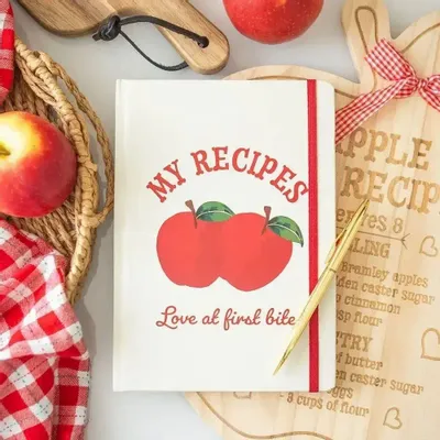 Papeterie bureau - Carnet de recettes A5 avec stylo - SOMETHING DIFFERENT WHOLESALE EUROPE BV