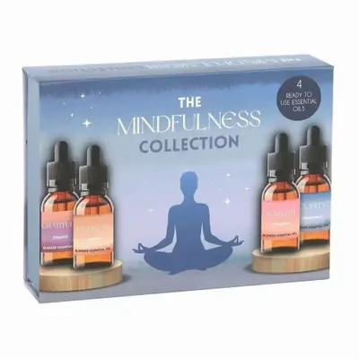 Home fragrances - The Mindfulness Collection Blended Essential Oil Set - SOMETHING DIFFERENT WHOLESALE EUROPE BV