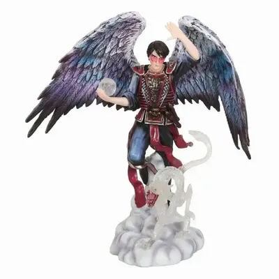 Ornements - Figurine de magicien élémentaire de l'air par Anne Stokes - SOMETHING DIFFERENT WHOLESALE EUROPE BV