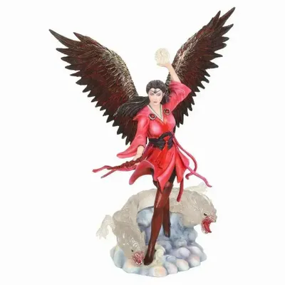 Ornements - Figurine de sorcière élémentaire de l'air par Anne Stokes - SOMETHING DIFFERENT WHOLESALE EUROPE BV