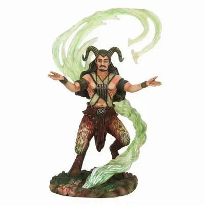 Ornements - Figurine de sorcier élémentaire de la Terre par Anne Stokes - SOMETHING DIFFERENT WHOLESALE EUROPE BV