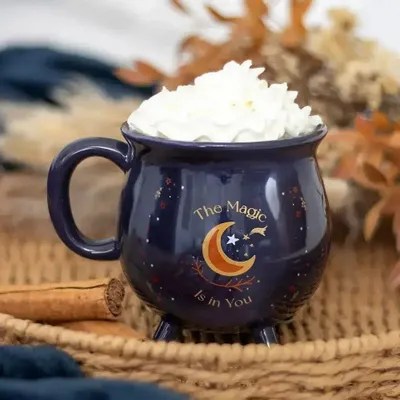 Tasses et mugs - Mug chaudron « La magie est en vous » - SOMETHING DIFFERENT WHOLESALE EUROPE BV