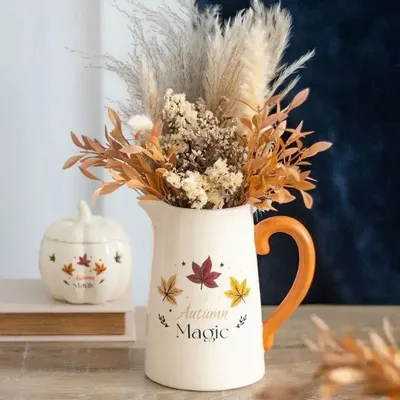 Vases - Autumn Magic Ceramic Flower Jug - SOMETHING DIFFERENT WHOLESALE EUROPE BV