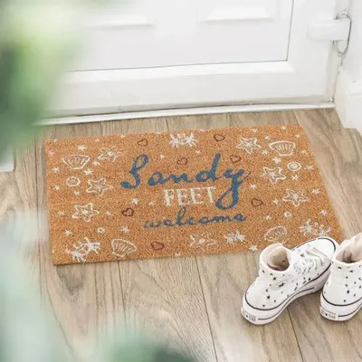 Tapis - Paillasson de bienvenue Natural Sandy Feet - SOMETHING DIFFERENT WHOLESALE EUROPE BV