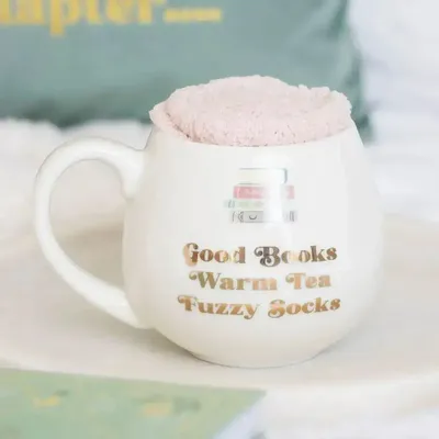 Tasses et mugs - Ensemble tasse et chaussettes Good Books - SOMETHING DIFFERENT WHOLESALE EUROPE BV