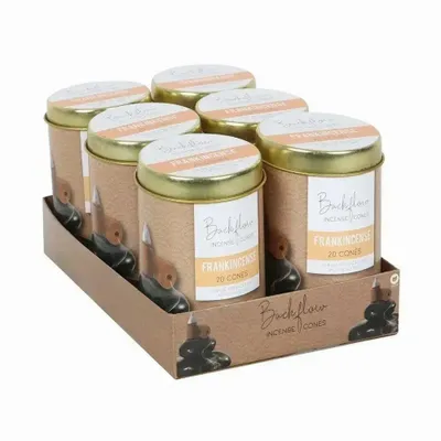 Scents - 6 Tins of Elements Frankincense Jumbo Backflow Cones - SOMETHING DIFFERENT WHOLESALE EUROPE BV